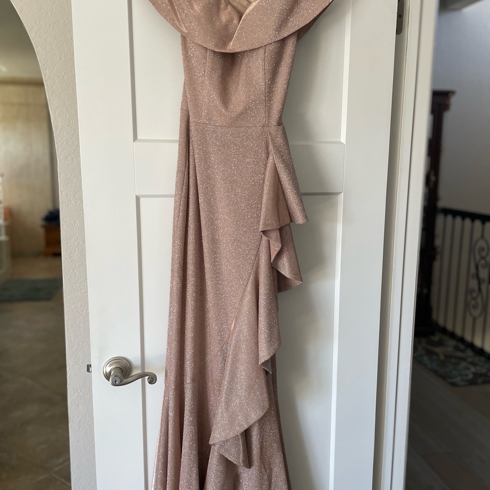 Elegant Shimmering Evening Gown